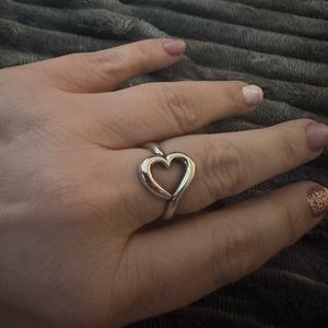 James Avery 925 Abounding Heart Ring (Retired)